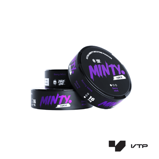 Woreczki Nik. Dark Line MINTY - Berry Mint 16MG -zdjęcie numer 1