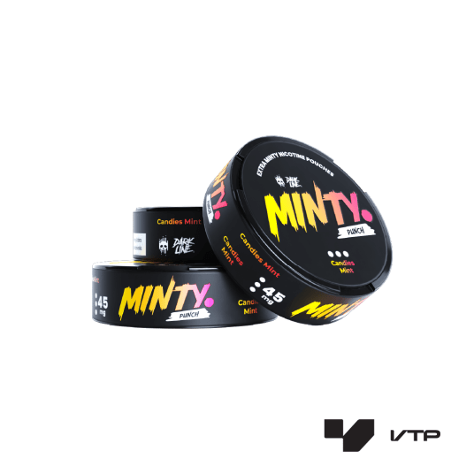 Woreczki Nik. Dark Line MINTY - Candies Mint 45MG -zdjęcie numer 1