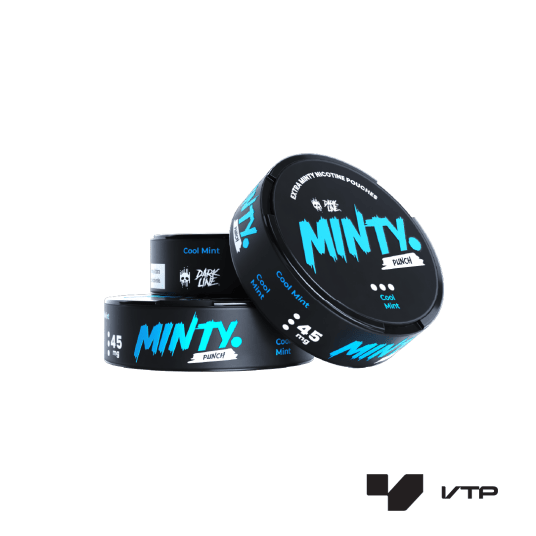 Woreczki Nik. Dark Line MINTY - Cool Mint 45MG -zdjęcie numer 1