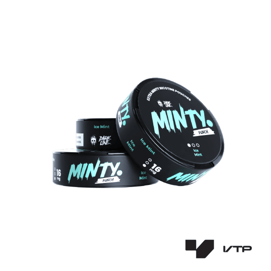Woreczki Nik. Dark Line MINTY - Ice Mint 16MG -zdjęcie numer 1