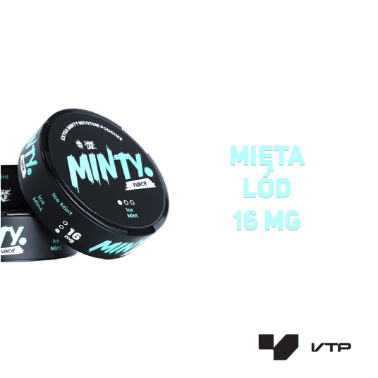 Woreczki Nik. Dark Line MINTY - Ice Mint 16MG -zdjęcie numer 2