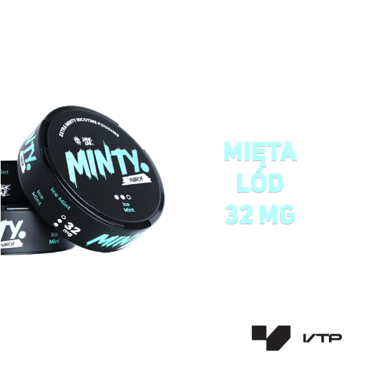 Woreczki Nik. Dark Line MINTY - Ice Mint 32MG -zdjęcie numer 2