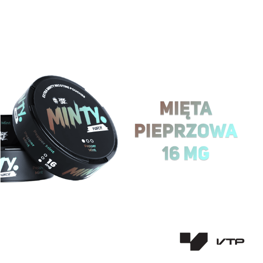 Woreczki Nik. Dark Line MINTY - Peppermint 16MG -zdjęcie numer 2