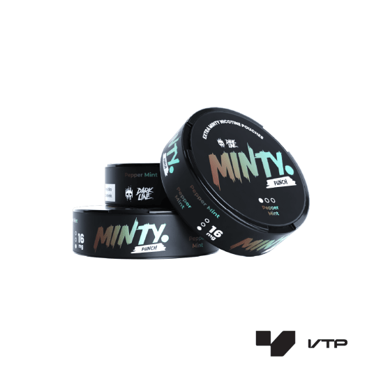 Woreczki Nik. Dark Line MINTY - Peppermint 16MG -zdjęcie numer 1