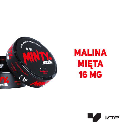 *Woreczki Nik. Dark Line MINTY - Raspberry Mint 16 -zdjęcie numer 2