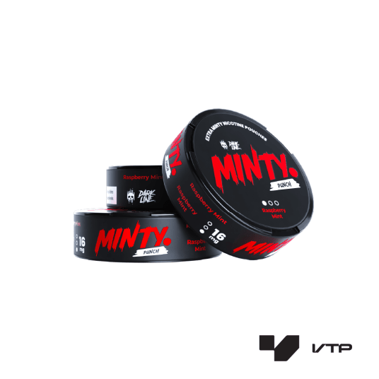 Woreczki Nik. Dark Line MINTY - Raspberry Mint 16M -zdjęcie numer 1