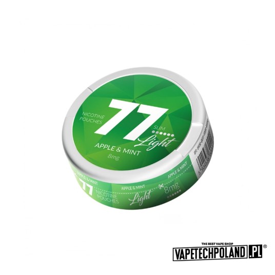 Woreczki Nikotynowe 77 - Apple & Mint 8MG -zdjęcie numer 1