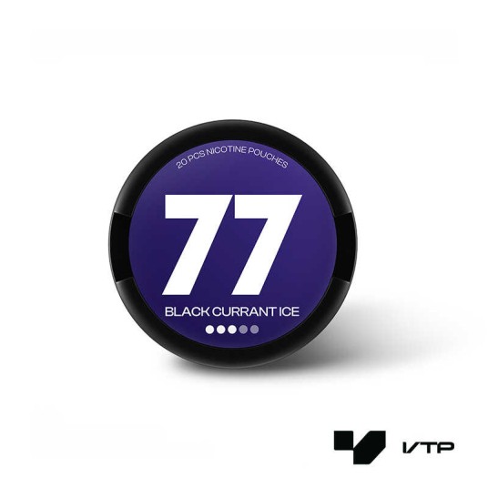 **Woreczki Nikotynowe 77 - Black Currant 16MG -zdjęcie numer 1