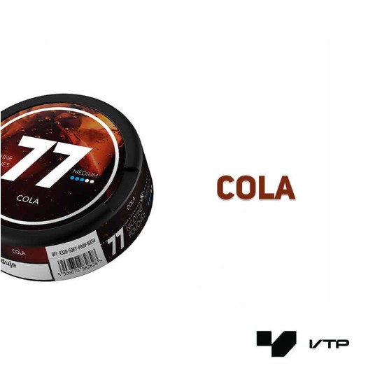 Woreczki Nikotynowe 77 - Cola 20MG -zdjęcie numer 2