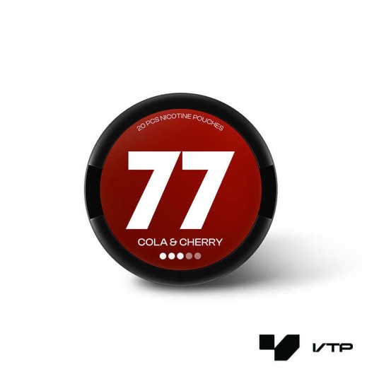 **Woreczki Nikotynowe 77 - Cola & Cherry 16MG -zdjęcie numer 1
