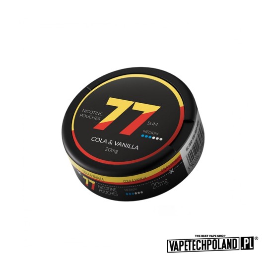 **Woreczki Nikotynowe 77 - Cola & Vanilla 20MG -zdjęcie numer 1