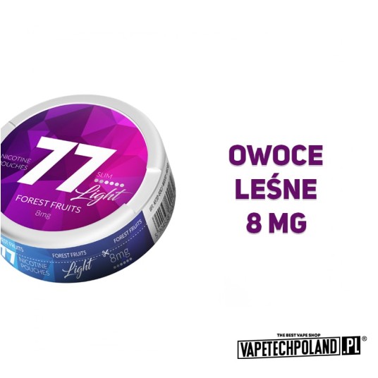 Woreczki Nikotynowe 77 - Forest Fruits 8MG -zdjęcie numer 2