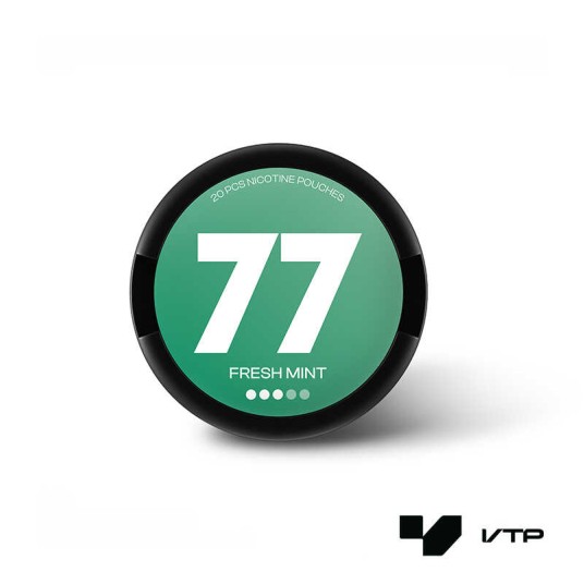 **Woreczki Nikotynowe 77 - Fresh Mint 16MG -zdjęcie numer 1