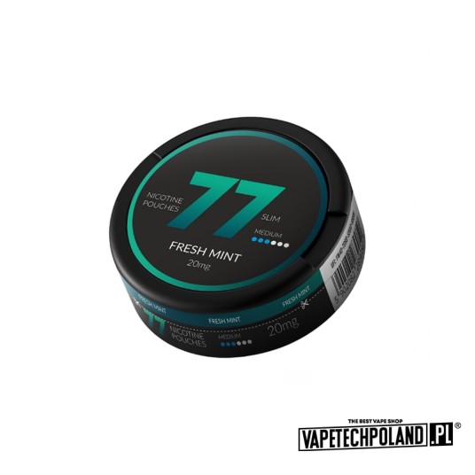 Woreczki Nikotynowe 77 - Fresh Mint 20MG -zdjęcie numer 1