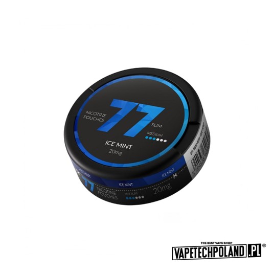 *Woreczki Nikotynowe 77 - Ice Mint 20MG -zdjęcie numer 1