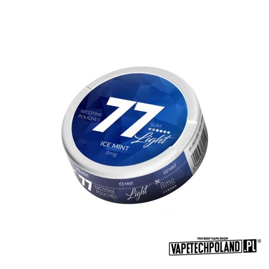 Woreczki Nikotynowe 77 - Ice Mint 8MG -zdjęcie numer 1