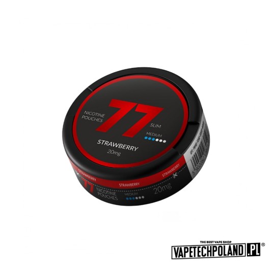 Woreczki Nikotynowe 77 - Strawberry 20MG -zdjęcie numer 1