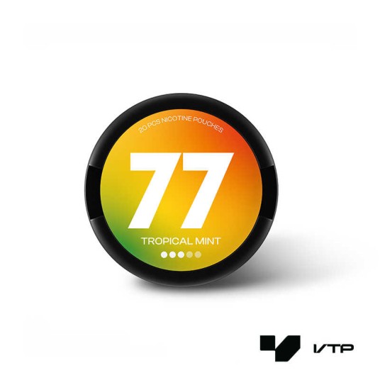 **Woreczki Nikotynowe 77 - Tropical Mint 16MG -zdjęcie numer 1