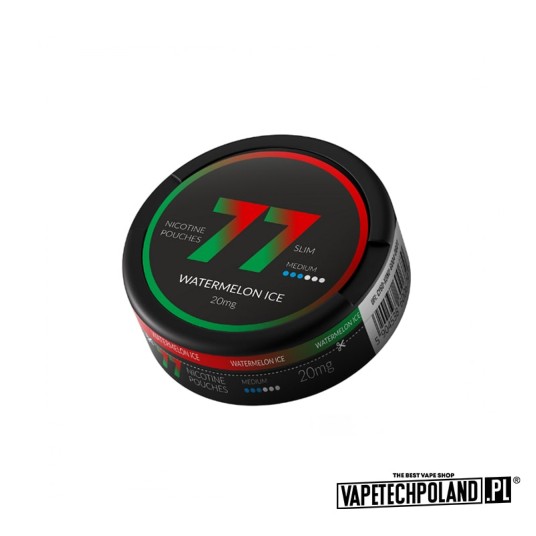 Woreczki Nikotynowe 77 - Watermelon Ice 20MG -zdjęcie numer 1