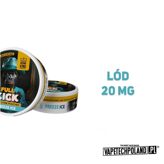 Woreczki Nikotynowe AK - Freeze Ice 20MG -zdjęcie numer 2