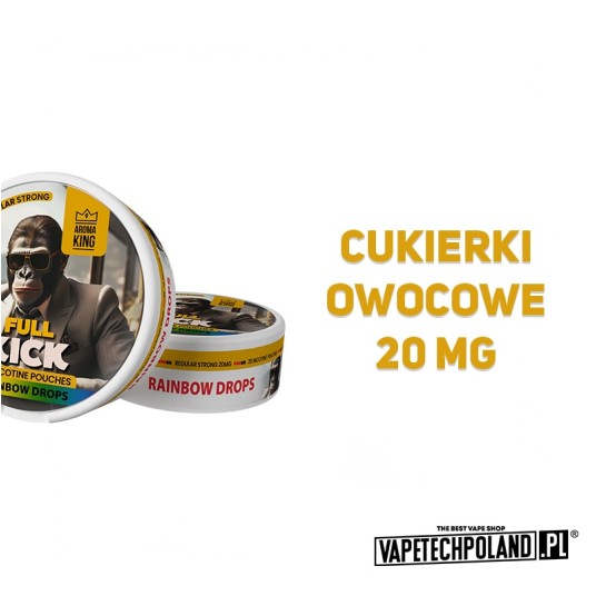 Woreczki Nikotynowe AK - Rainbow Drops 20MG -zdjęcie numer 2