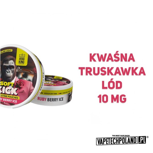 Woreczki Nikotynowe AK - Ruby Berry Ice 10MG -zdjęcie numer 2