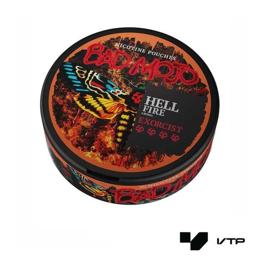 **Woreczki nikotynowe BAD MOJO EXORCIST - Hellfire 20mg/g -zdjęcie numer 1