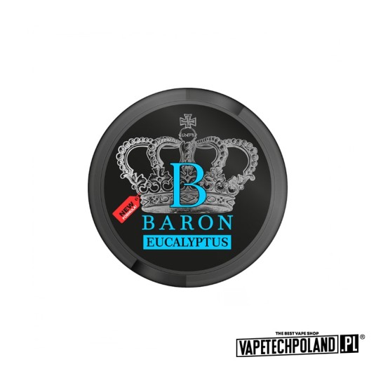 *Woreczki nikotynowe - BARON Eucaliptus 77mg -zdjęcie numer 1