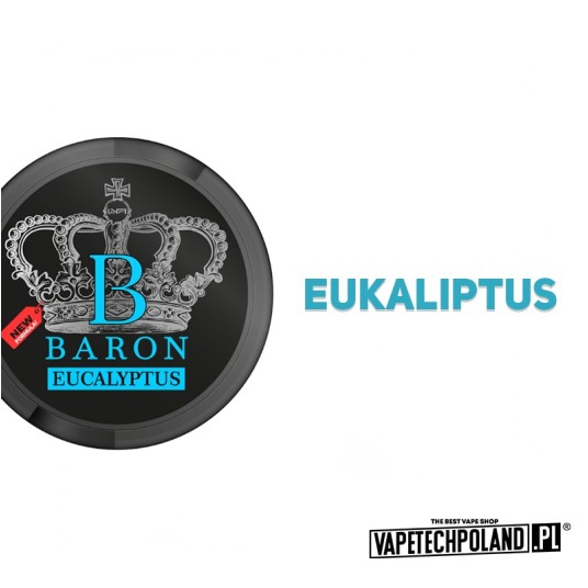 *Woreczki nikotynowe - BARON Eucaliptus 77mg -zdjęcie numer 2