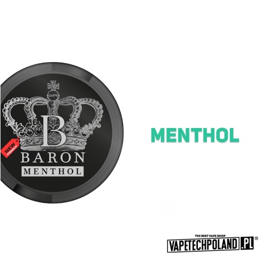 Woreczki nikotynowe - BARON Menthol 77mg -zdjęcie numer 2