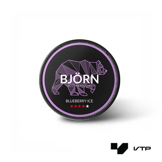 *Woreczki Nikotynowe BJORN - Blueberry 32MG -zdjęcie numer 1