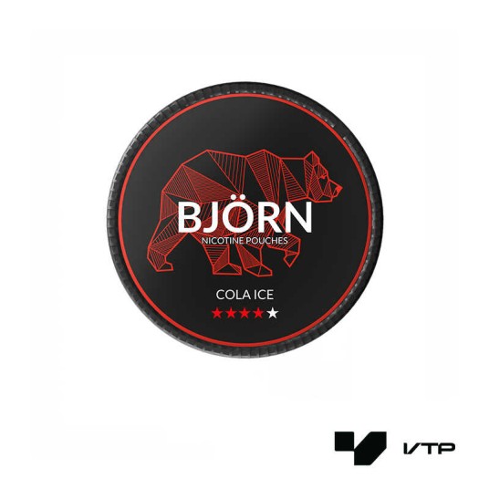 **Woreczki nikotynowe BJORN - Cola Ice 18mg/g -zdjęcie numer 1