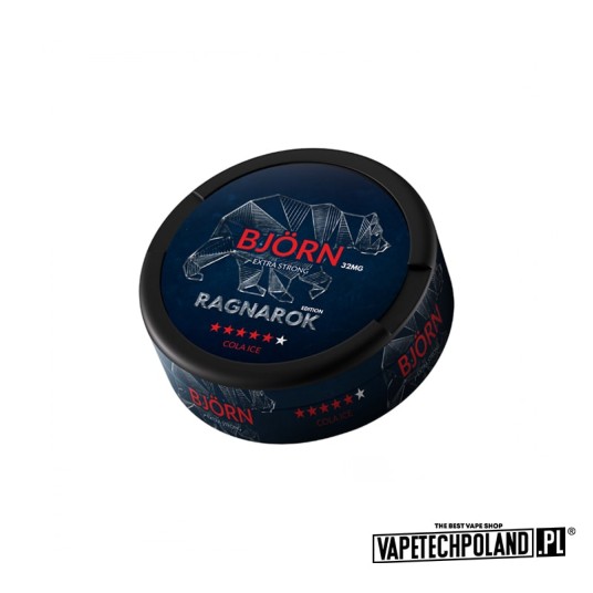 *Woreczki Nikotynowe BJORN - Cola Ice 32MG -zdjęcie numer 1