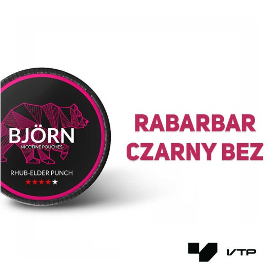 Woreczki Nikotynowe BJORN - Elder Punch 32MG -zdjęcie numer 2