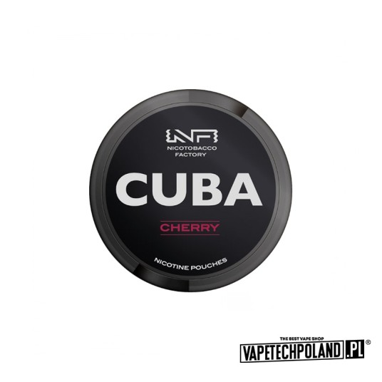 Woreczki nikotynowe - CUBA Black Cherry 66mg -zdjęcie numer 1