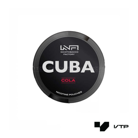 **Woreczki nikotynowe CUBA Black - Cola 20mg/g -zdjęcie numer 1