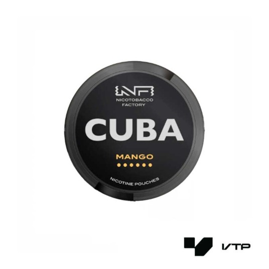 **Woreczki nikotynowe CUBA Black - Mango 20mg/g -zdjęcie numer 1