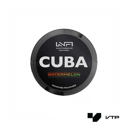 **Woreczki nikotynowe CUBA Black - Watermelon 20mg -zdjęcie numer 1