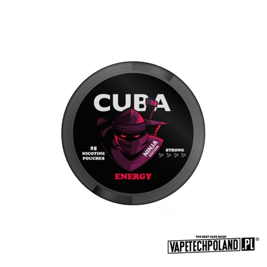 Woreczki nikotynowe - CUBA Ninja Energy 30mg -zdjęcie numer 1