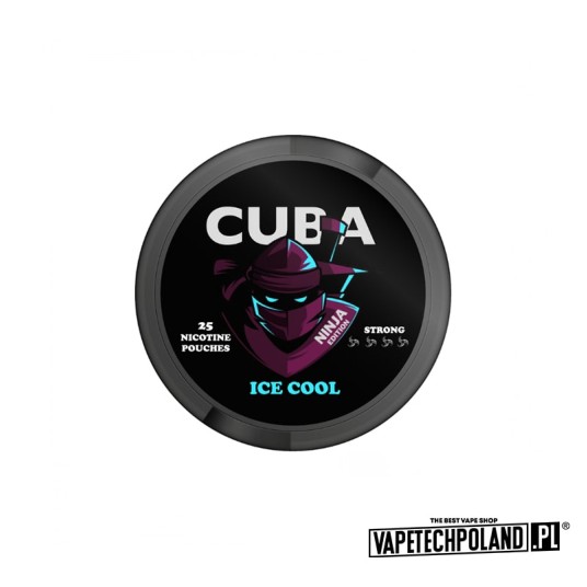 Woreczki nikotynowe - CUBA Ninja Ice Cool 30mg -zdjęcie numer 1