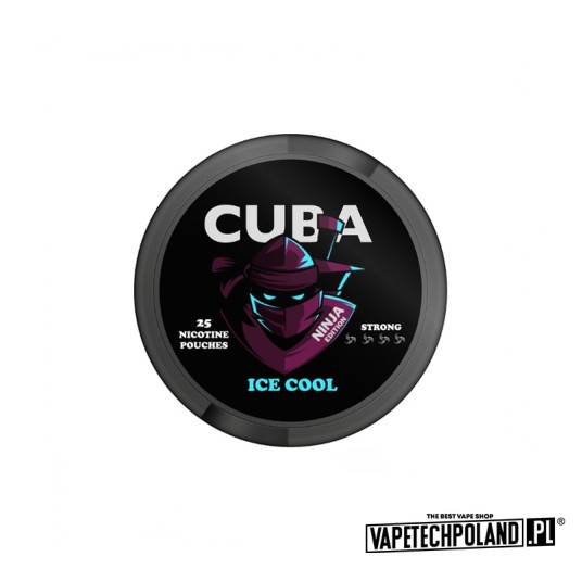 Woreczki nikotynowe - CUBA Ninja Ice Cool 30mg -zdjęcie numer 1