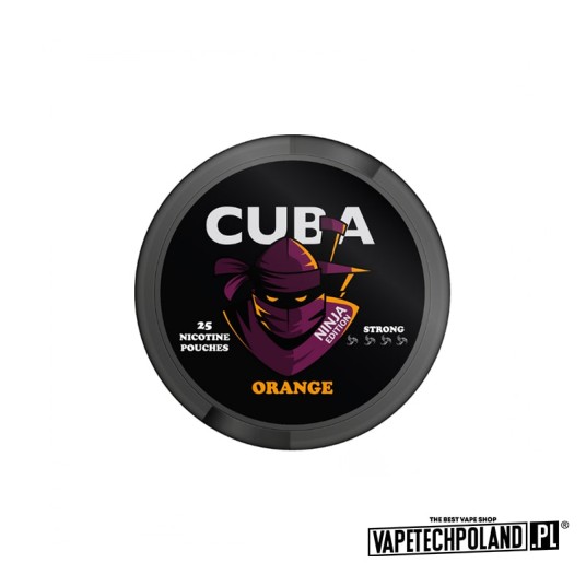 Woreczki nikotynowe - CUBA Ninja Orange 30mg -zdjęcie numer 1