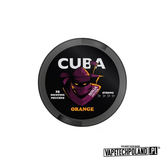 Woreczki nikotynowe - CUBA Ninja Orange 30mg -zdjęcie numer 1