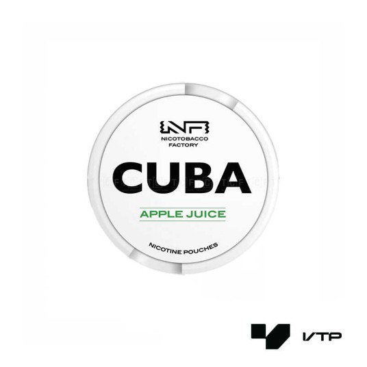 **Woreczki nikotynowe CUBA White - Apple Juice 16m -zdjęcie numer 1