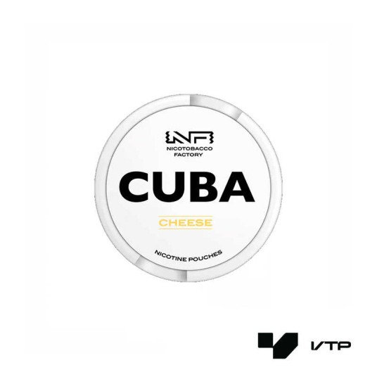 *Woreczki nikotynowe - CUBA White Cheese 25mg -zdjęcie numer 1