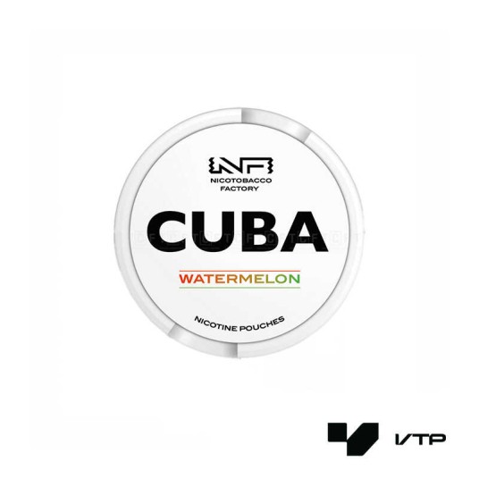 **Woreczki nikotynowe CUBA White - Watermelon 16mg -zdjęcie numer 1
