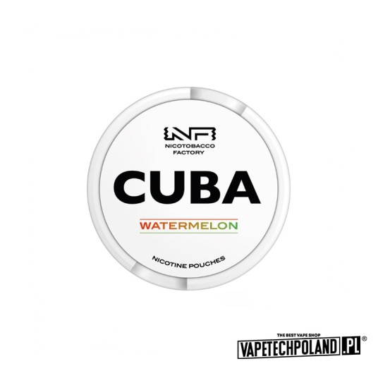 Woreczki nikotynowe - CUBA White Watermelon 25mg -zdjęcie numer 1