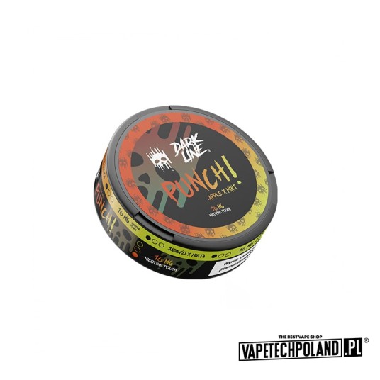 Woreczki nikotynowe Dark Line - Apple Mint 16mg -zdjęcie numer 1