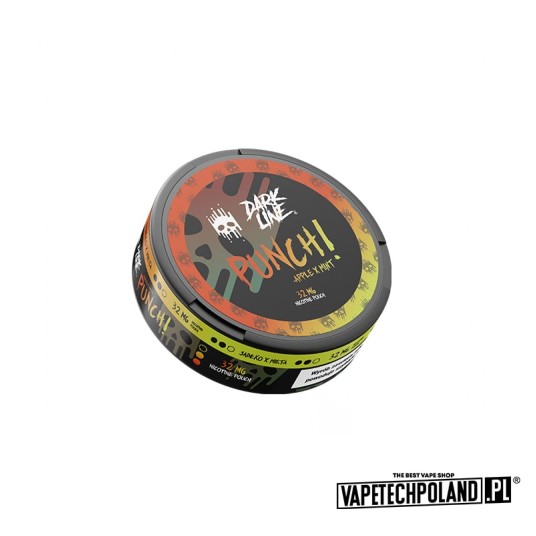 Woreczki nikotynowe Dark Line - Apple Mint 32mg -zdjęcie numer 1