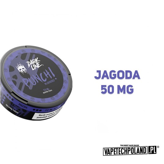 Woreczki nikotynowe Dark Line - Blueberry 50mg -zdjęcie numer 2